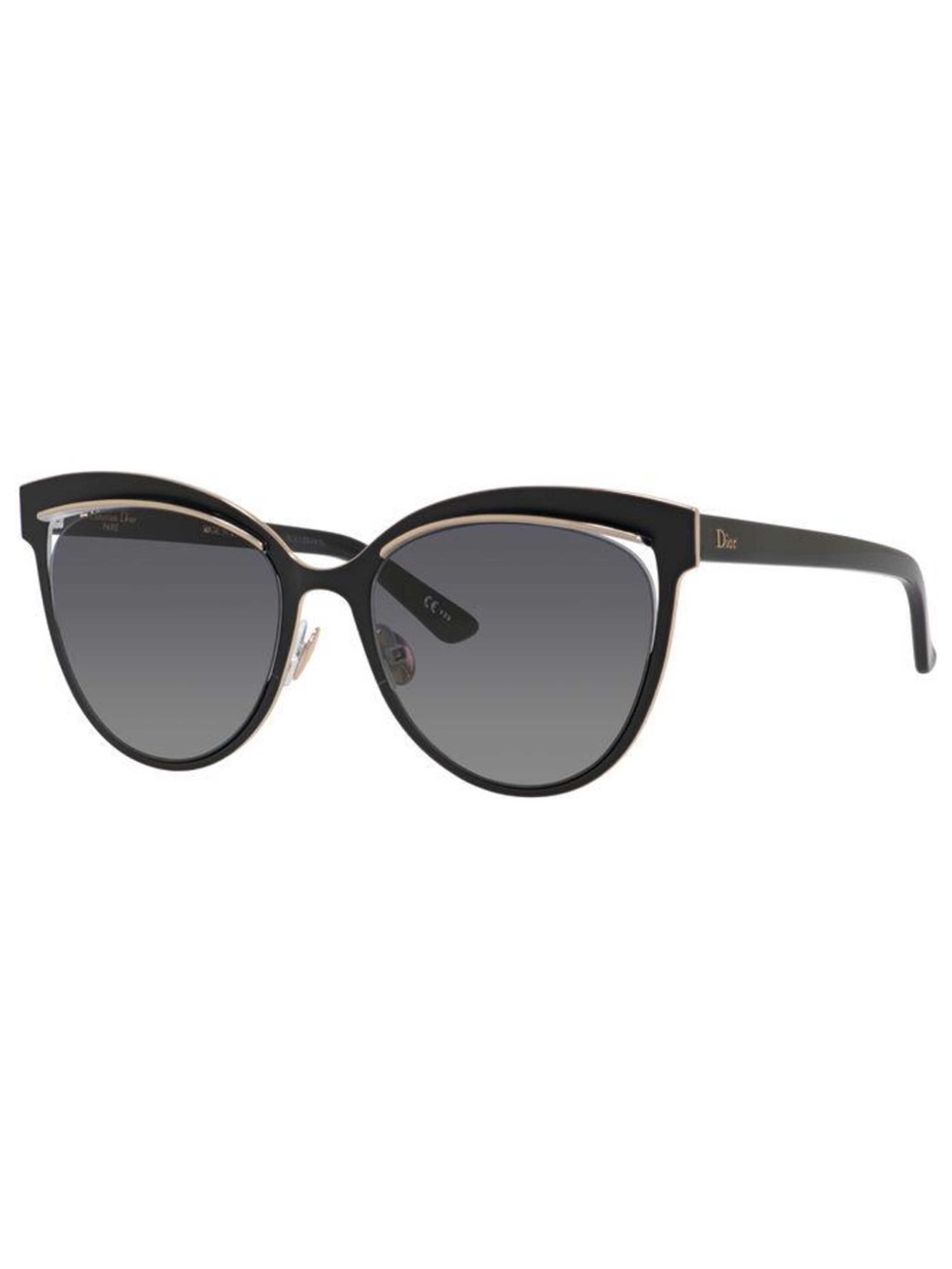 CHRISTIAN DIOR Limited Edition Black Acetate/Metal Sunglasses Authentic
